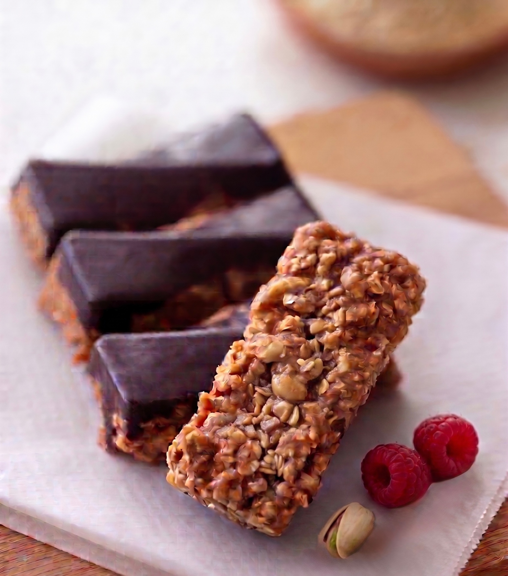 Puissance bar — Framboise, pistache & amandes